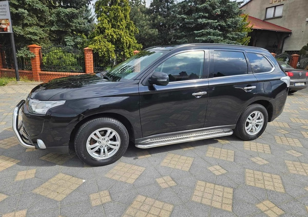 Mitsubishi Outlander cena 61400 przebieg: 173000, rok produkcji 2014 z Rawicz małe 232